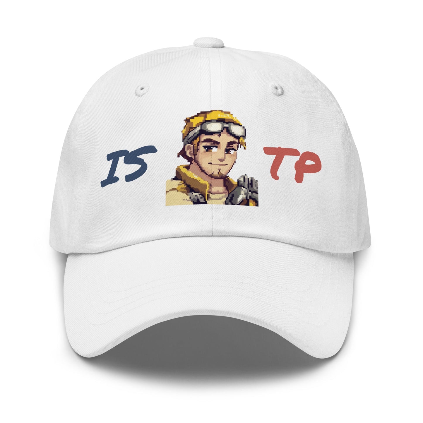 ISTP Male Pixel Art Embroidered Dad Hat - MindGem