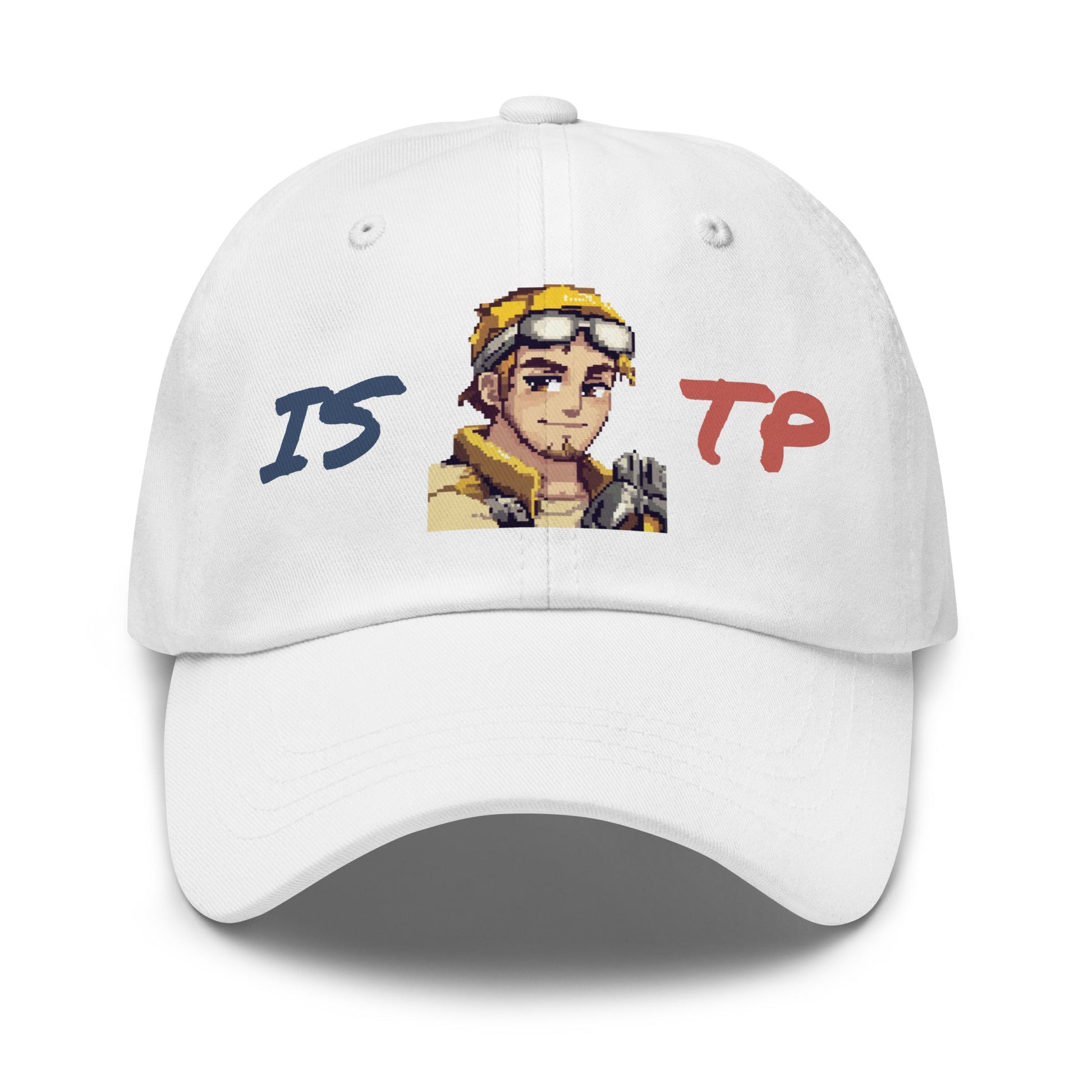 ISTP Male Pixel Art Embroidered Dad Hat - MindGem