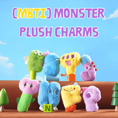 MBTI Letter Monsters | Cute Plush Keychain & Kawaii Charm - MindGem