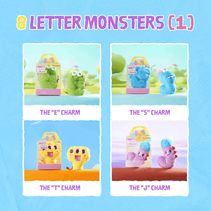 MBTI Letter Monsters | Cute Plush Keychain & Kawaii Charm - MindGem