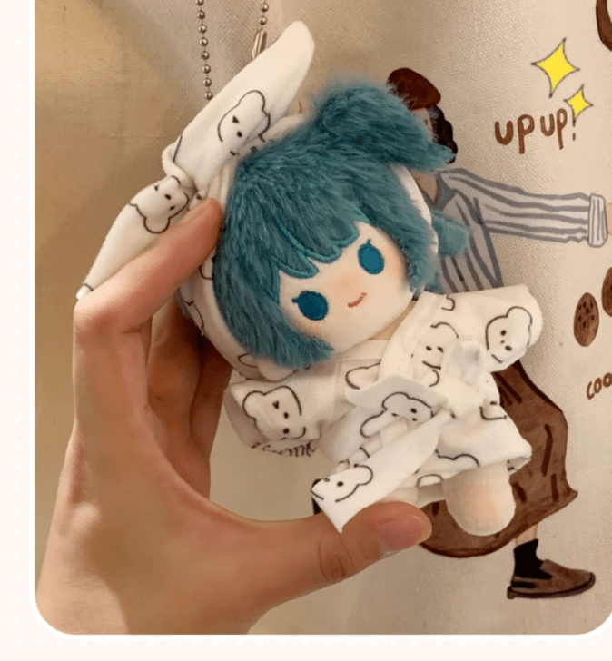 MBTI Personality Plush Keychain | 10cm Cute Mini Doll Gift - MindGem