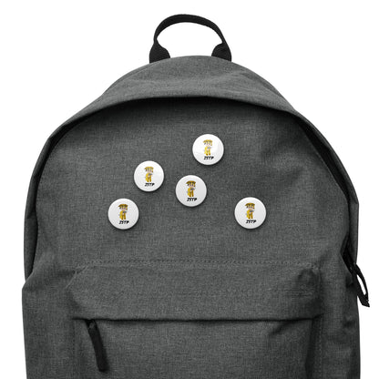 ISTP Pixel Art Pin Button Set: The Virtuoso Crafter (5-Pack)