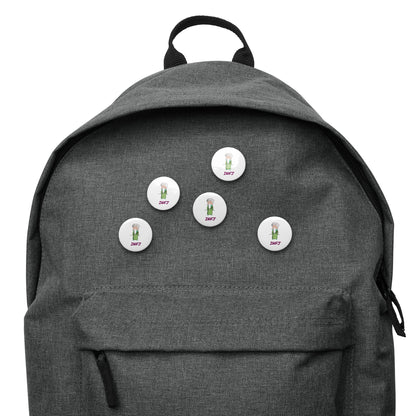 INFJ Pixel Art Pin Button Set: The Insightful Advocate (5-Pack)