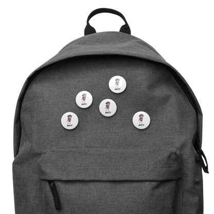 ENTJ Pixel Art Pin Button Set: The Born Commander (5-Pack)