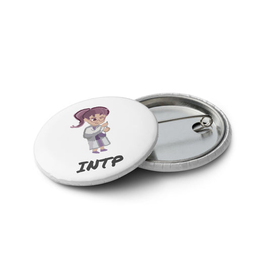 INTP Pixel Art Pin Button Set: The Logical Explorer (5-Pack)