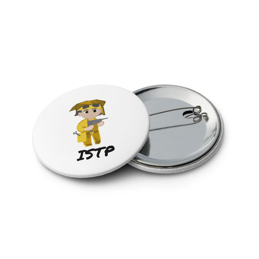 ISTP Pixel Art Pin Button Set: The Virtuoso Crafter (5-Pack)