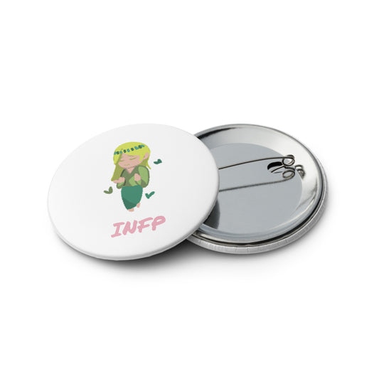 INFP Pixel Art Pin Button Set: The Idealistic Mediator (5-Pack)