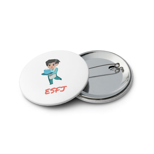 ESFJ Pixel Art Pin Button Set: The Community Consul (5-Pack)