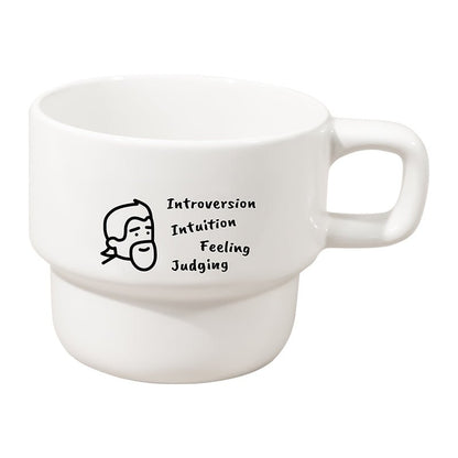 Stackable MBTI Mug | Modern Coffee Mugs & Personality Gift - MindGem