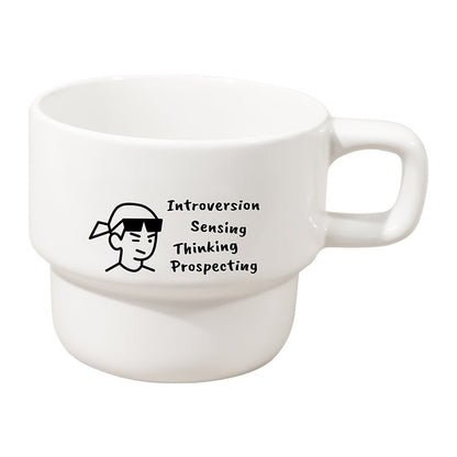 Stackable MBTI Mug | Modern Coffee Mugs & Personality Gift - MindGem