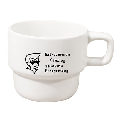 Stackable MBTI Mug | Modern Coffee Mugs & Personality Gift - MindGem