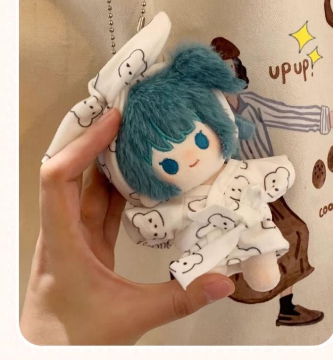 MBTI Personality Plush Keychain | 10cm Cute Mini Doll Gift